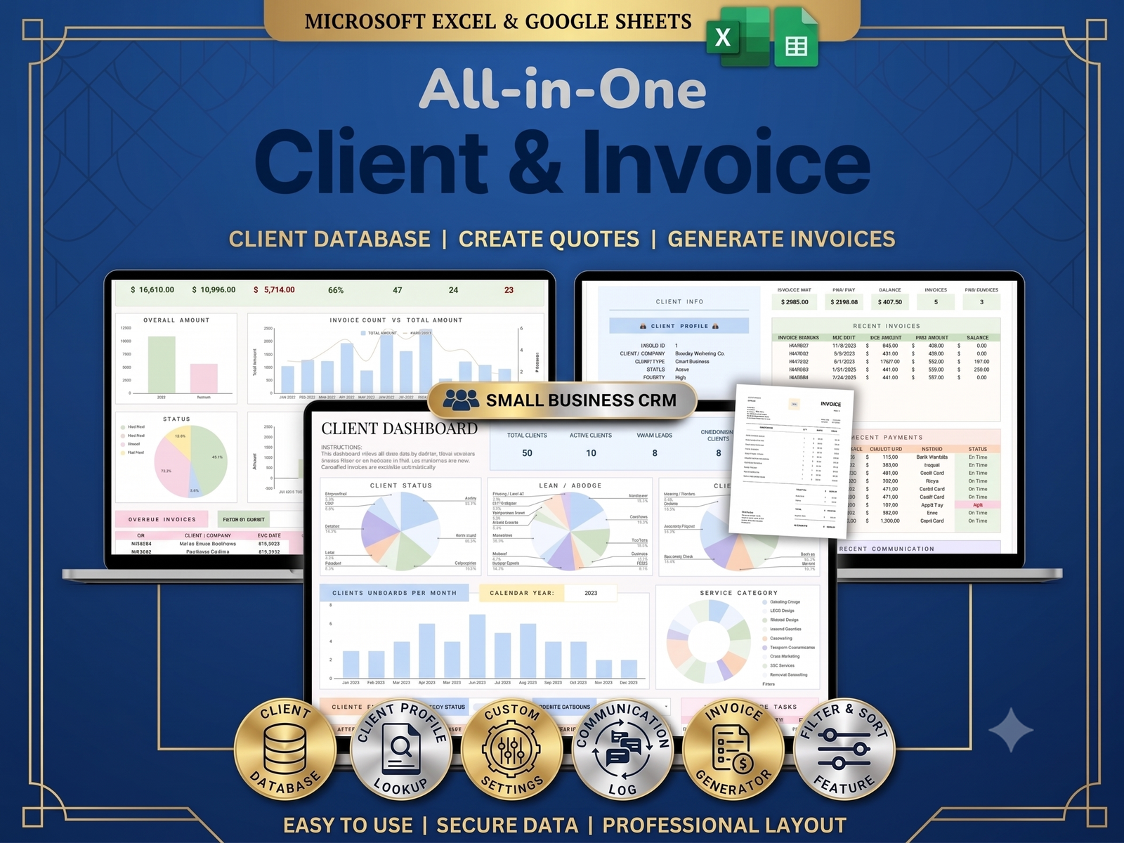 Client & Invoice CRM