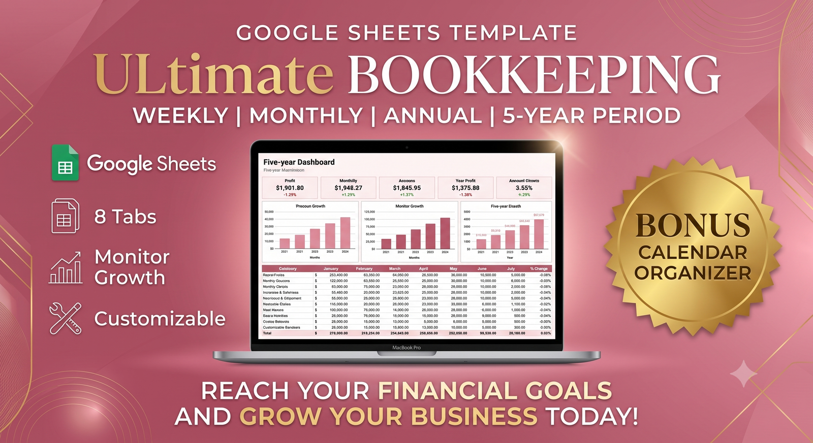 Ultimate Book Keeping Bundle